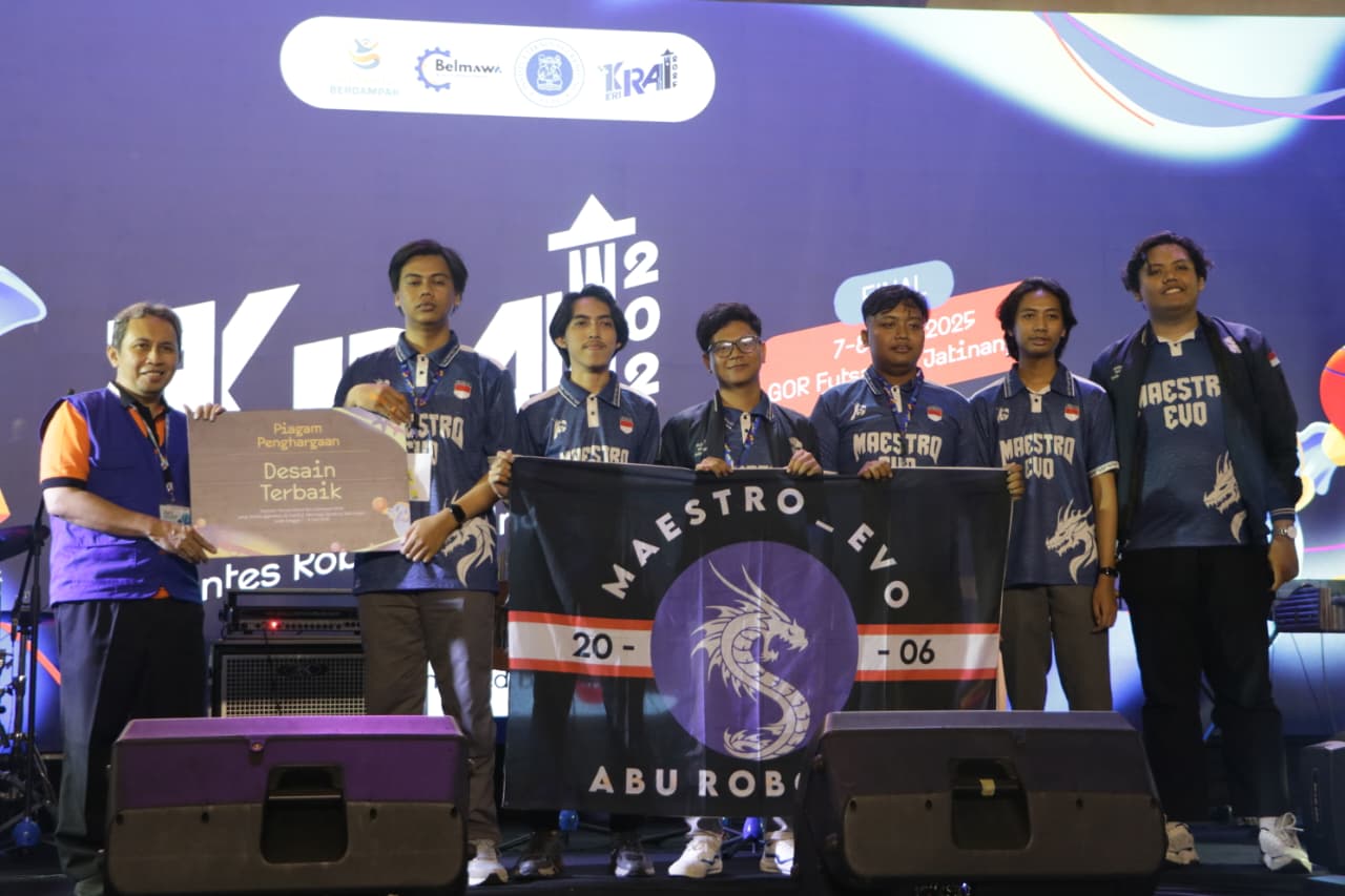 Tim MAESTRO_EVO di atas panggung KRAI 2025